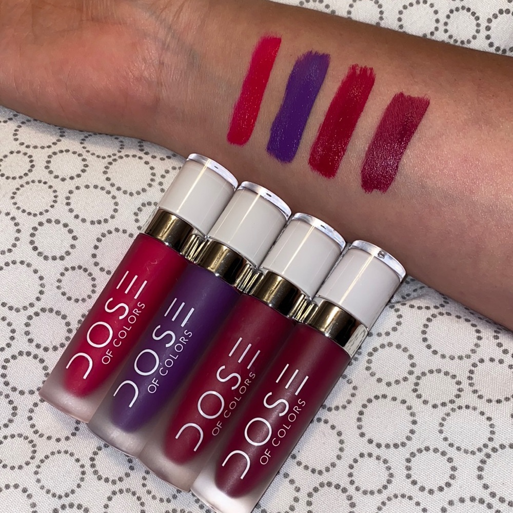 Dose of colors liquid lipsticks 🥰